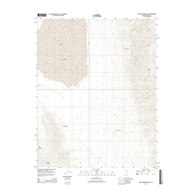2015 Map of Mule Deer Ridge NW, 2015 Print