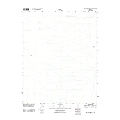 2012 Map of Mule Deer Ridge SE, 2012 Print