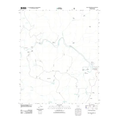 2011 Map of Mule Hoof Bend, 2011 Print