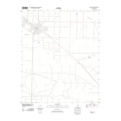 2010 Map of Muleshoe, 2010 Print