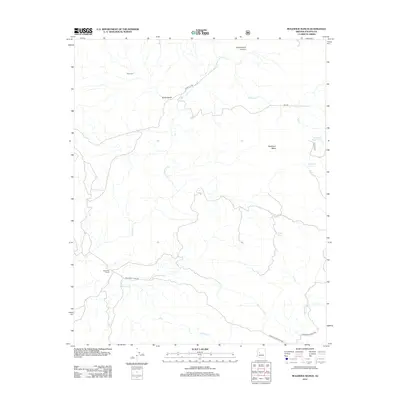 2012 Map of Muleshoe Ranch, 2012 Print