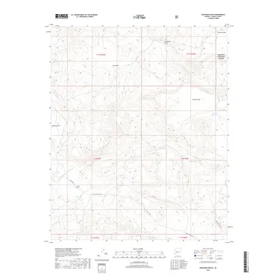 2018 Map of Muleshoe Ranch, 2018 Print