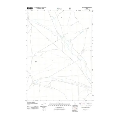 2011 Map of Mulkey Bar, 2011 Print