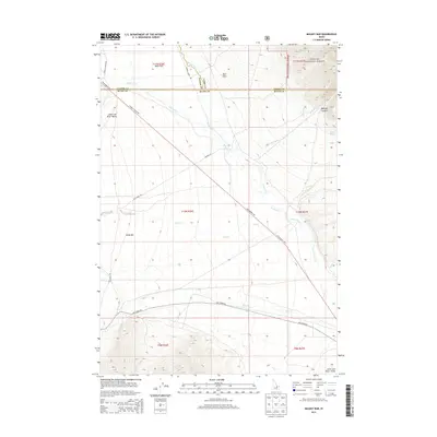 2013 Map of Mulkey Bar, 2013 Print
