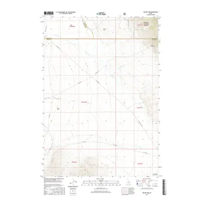 2017 Map of Mulkey Bar, 2017 Print