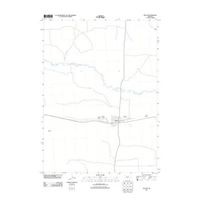 2011 Map of Mullen, 2011 Print