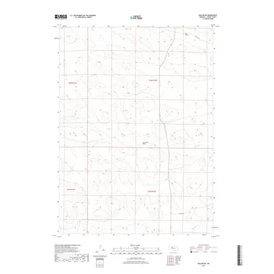 2017 Map of Mullen NE, 2017 Print