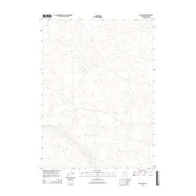 2014 Map of Mullen NW, 2014 Print
