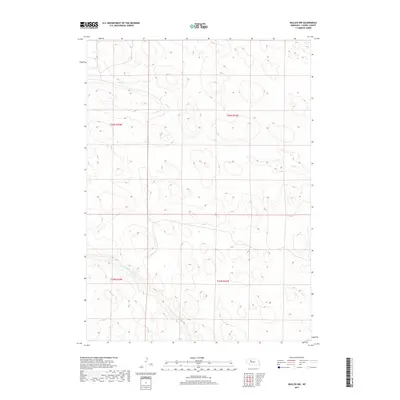 2017 Map of Mullen NW, 2017 Print