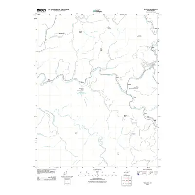 2011 Map of Mullens, 2011 Print