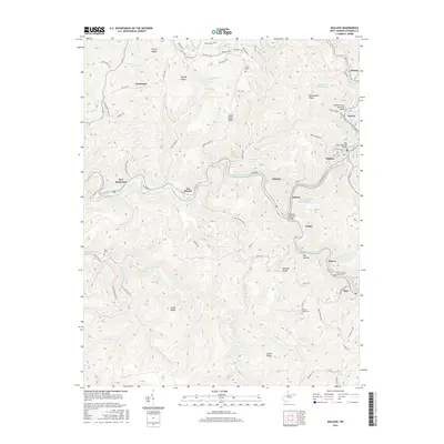 2016 Map of Mullens, 2016 Print