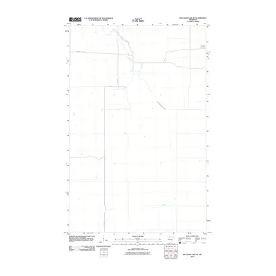 2010 Map of Mulligan Lake NE, 2010 Print