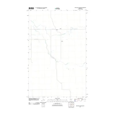 2010 Map of Mulligan Lake SW, 2010 Print