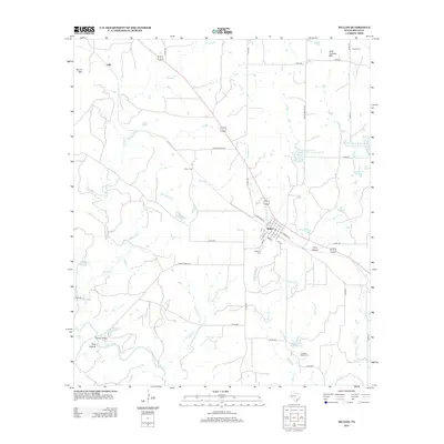 2013 Map of Mullin, 2013 Print