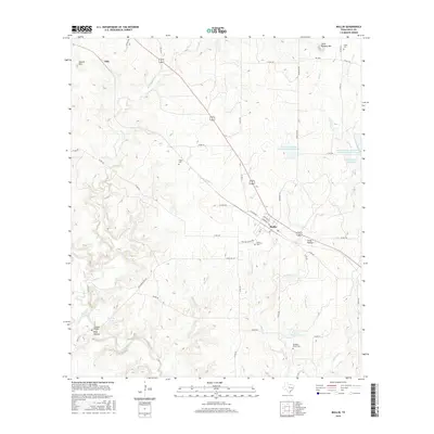 2016 Map of Mullin, 2016 Print