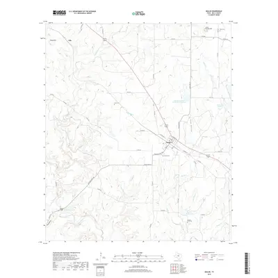 2019 Map of Mullin, 2019 Print