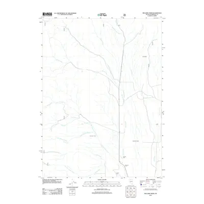2011 Map of Mullinix Creek, 2011 Print