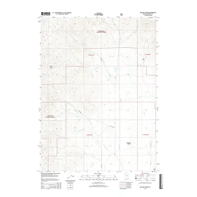2015 Map of Mullinix Creek, 2015 Print