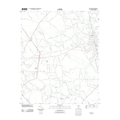 2011 Map of Mullins, 2011 Print