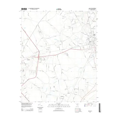 2014 Map of Mullins, 2014 Print