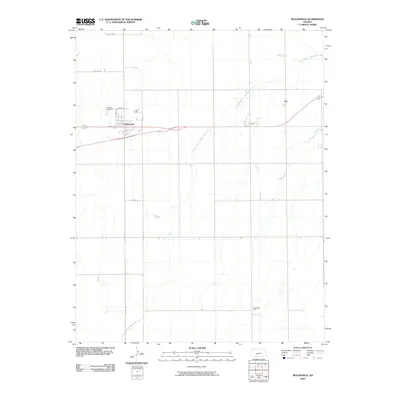 2009 Map of Mullinville, 2009 Print