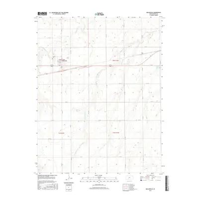 2015 Map of Mullinville, 2015 Print