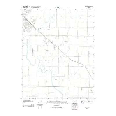 2010 Map of Mulvane, 2010 Print