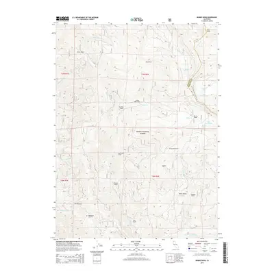 2015 Map of Mumbo Basin, 2015 Print