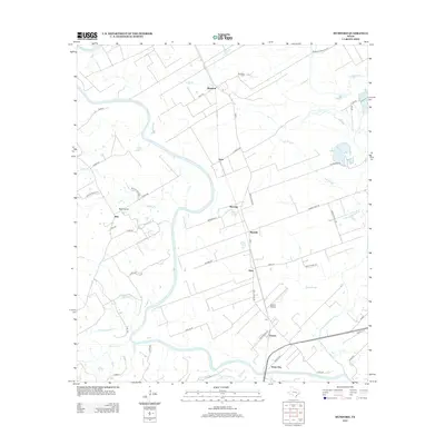 2013 Map of Mumford, 2013 Print