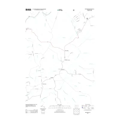 2013 Map of Munderf, 2013 Print