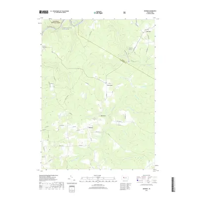 2019 Map of Munderf, 2019 Print