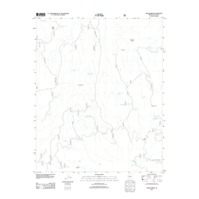 2012 Map of Munds Draw, 2012 Print