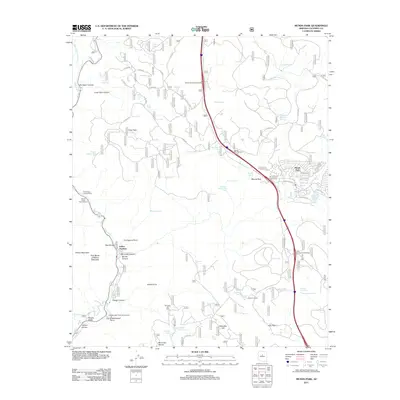 2011 Map of Munds Park, 2011 Print