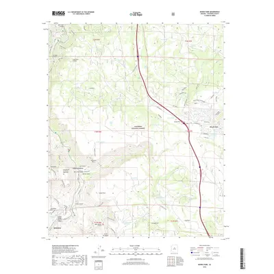 2018 Map of Munds Park, 2018 Print