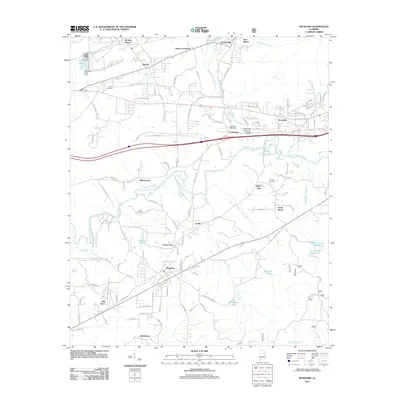 2011 Map of Munford, 2011 Print