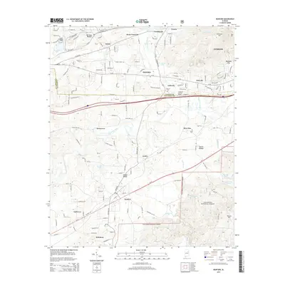 2014 Map of Munford, 2014 Print