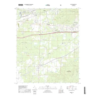 2018 Map of Munford, 2018 Print