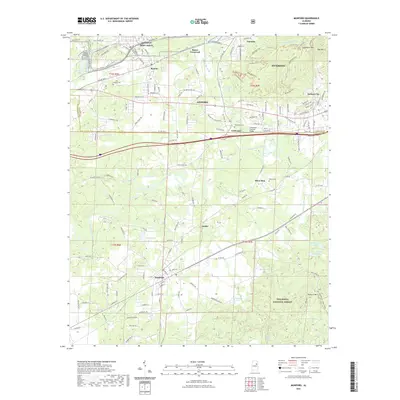2021 Map of Munford, 2021 Print