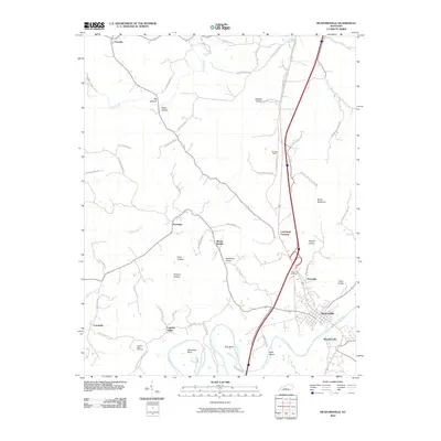2010 Map of Munfordville, 2010 Print