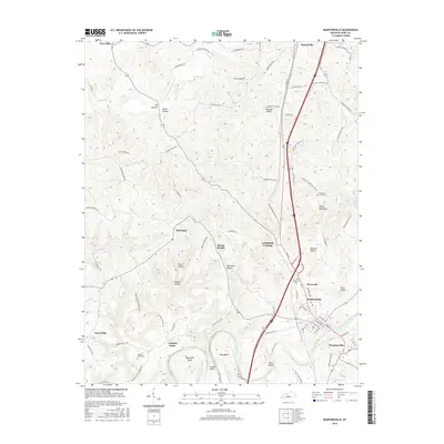 2016 Map of Munfordville, 2016 Print