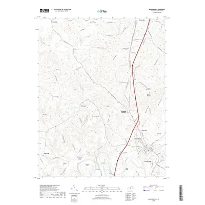 2019 Map of Munfordville, 2019 Print