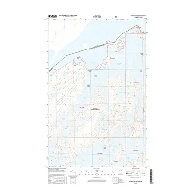 2016 Map of Munker Island, 2016 Print