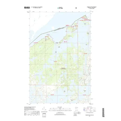 2019 Map of Munker Island, 2019 Print