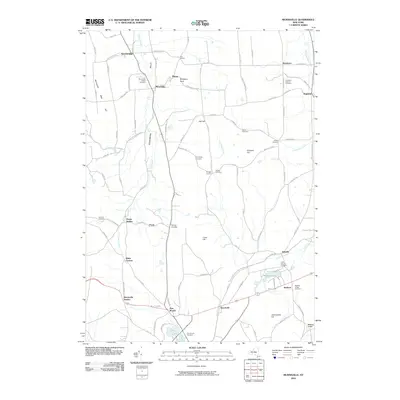 2010 Map of Munnsville, 2010 Print