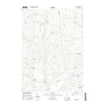 2016 Map of Munnsville, 2016 Print