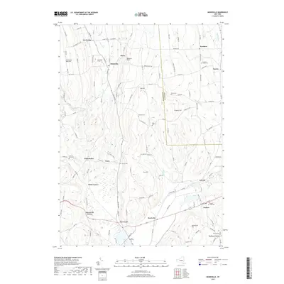 2019 Map of Munnsville, 2019 Print