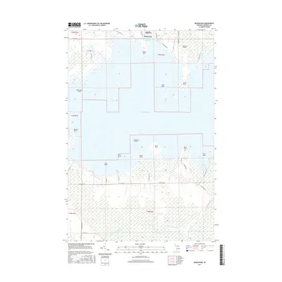 2017 Map of Munuscong, 2017 Print