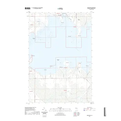 2019 Map of Munuscong, 2019 Print