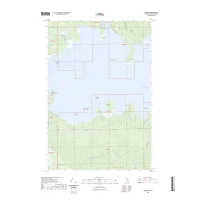 2023 Map of Munuscong, 2023 Print