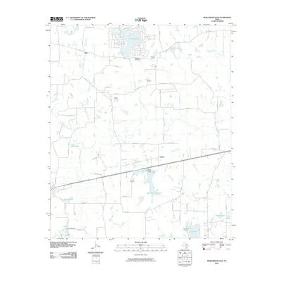 2010 Map of Murchison East, 2010 Print